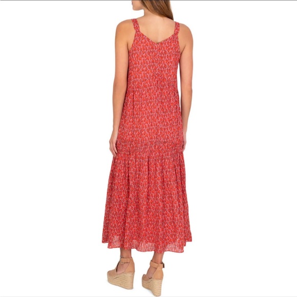 Joie Tiered Maxi Dress Tea Rose New With Tags Size Small - Picture 3 of 16